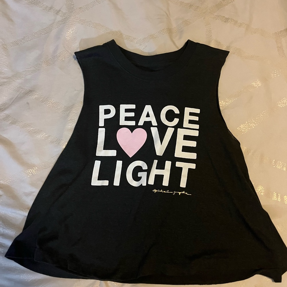 Spiritual Gangster Black Graphic Tank